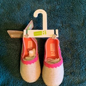 NWT toddler girl size 7 espadrilles